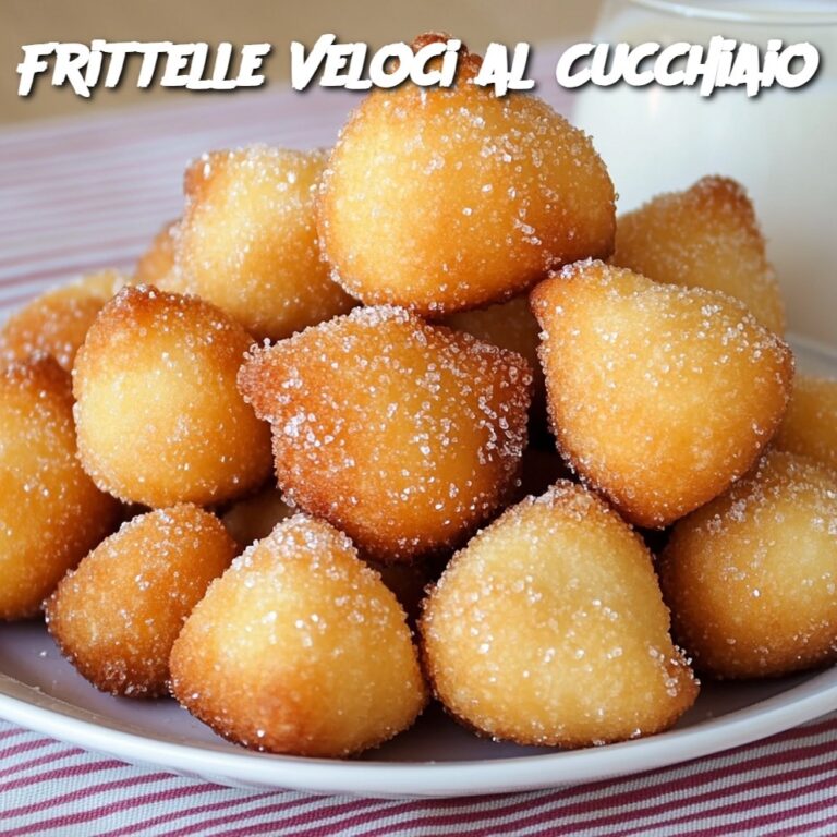 Frittelle Veloci al Cucchiaio