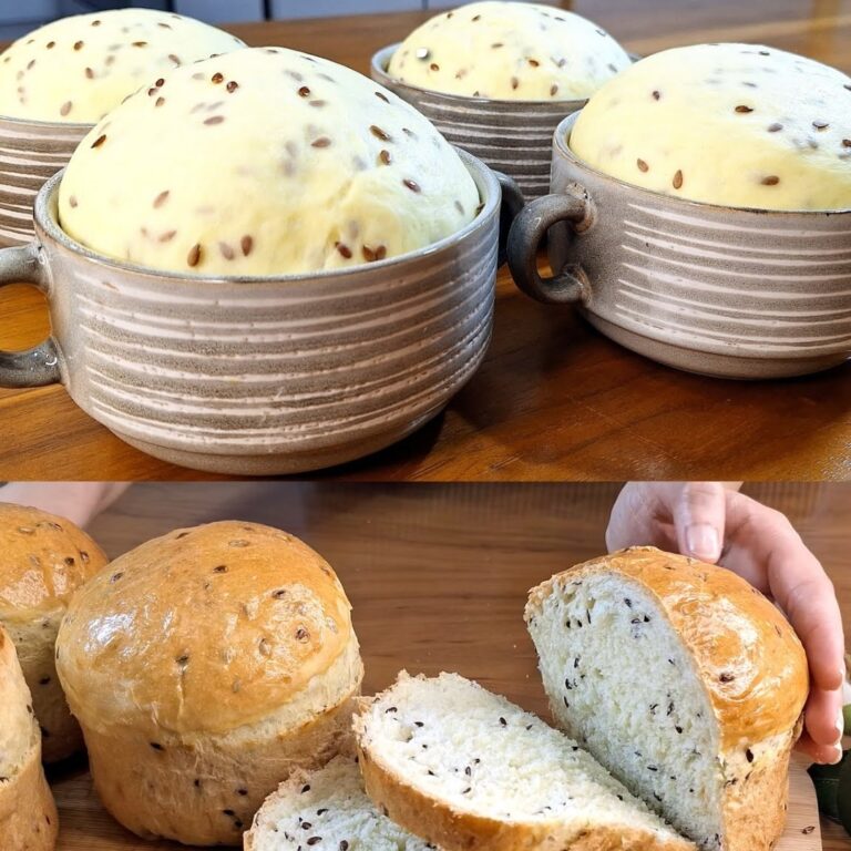 Pane ai semi di lino fatto in casa