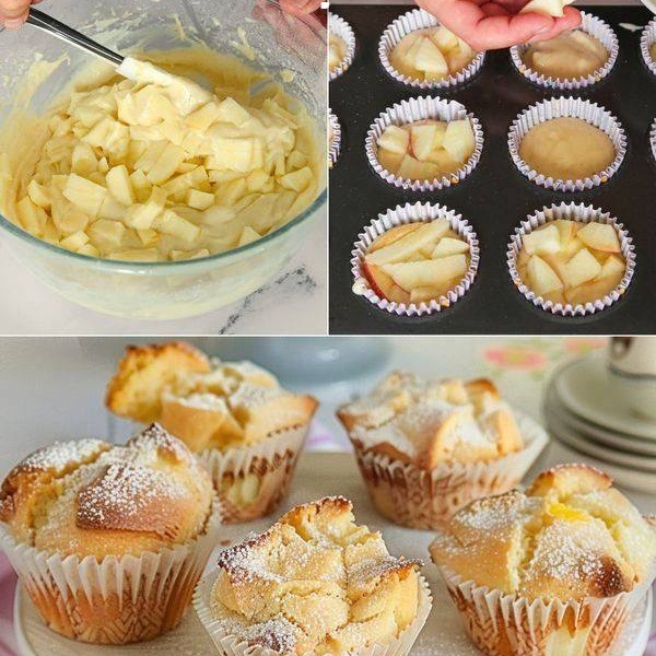Ricetta Muffin alle Mele