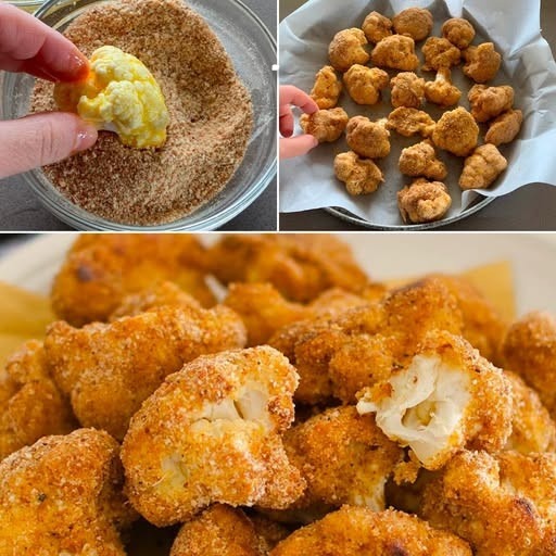 Cavolfiore impanato: la ricetta delle cimette croccanti al forno