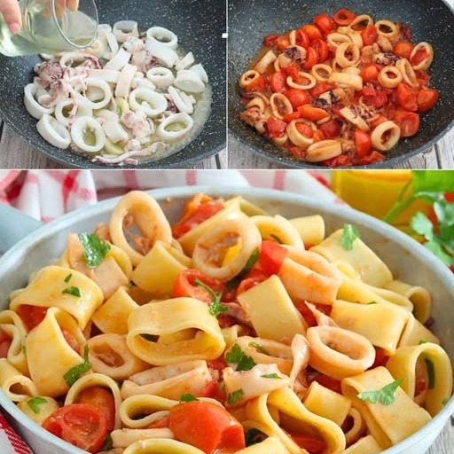 Calamarata: la ricetta del primo piatto di pesce gustoso e profumato