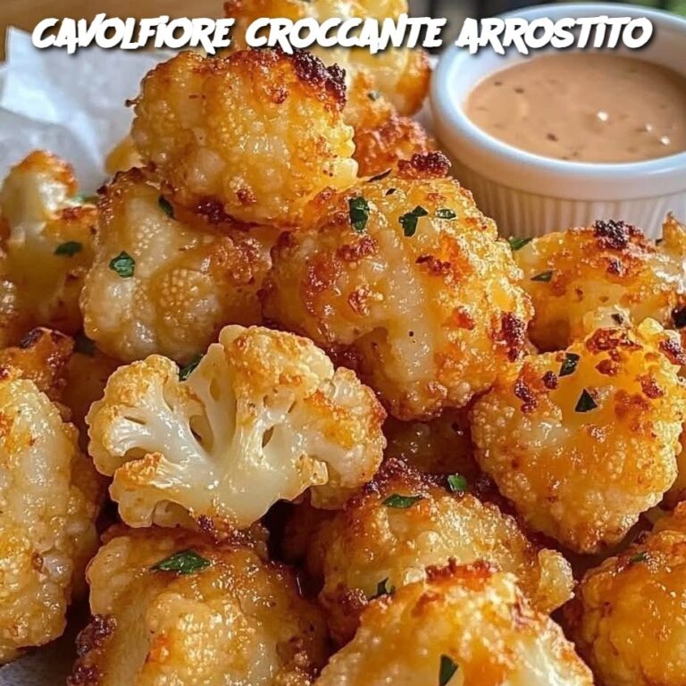 Cavolfiore croccante arrostito