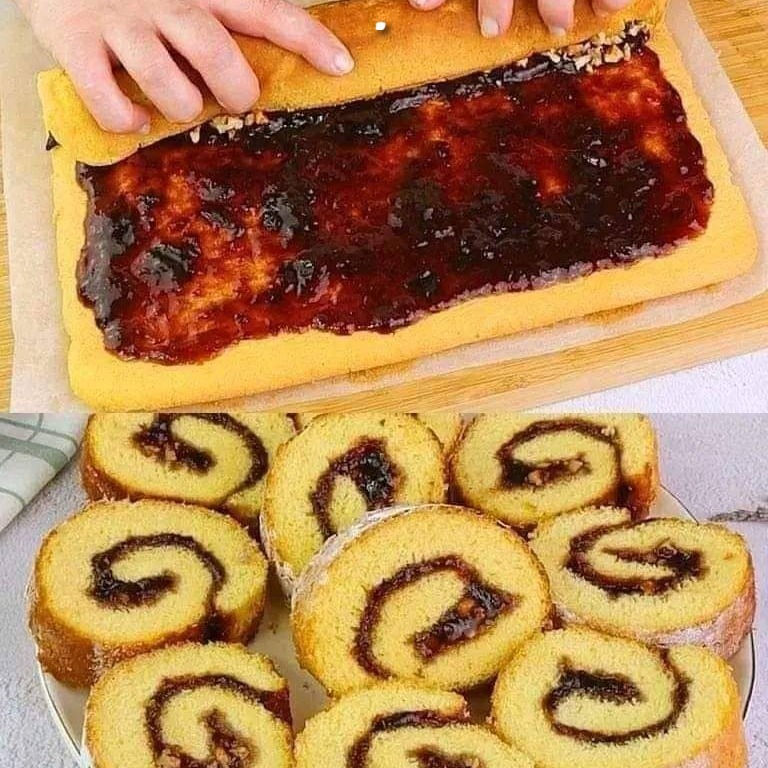 Rotolo con marmellata di prugne: il dolce morbido e goloso HS
