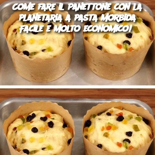 Come fare il Panettone per pasta morbida frullatrice Facile e molto economico