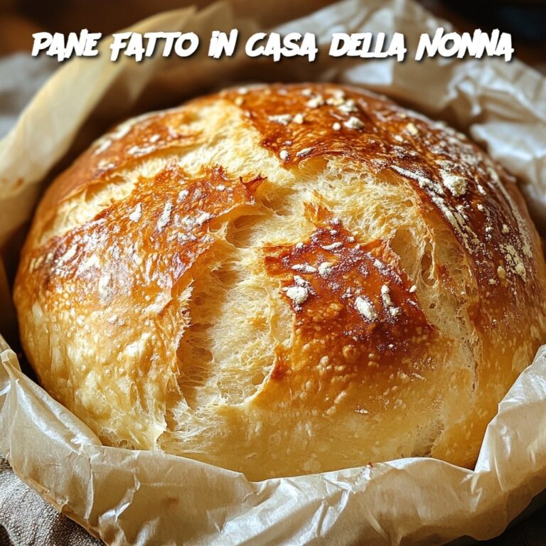 Pane Fatto in Casa della Nonna