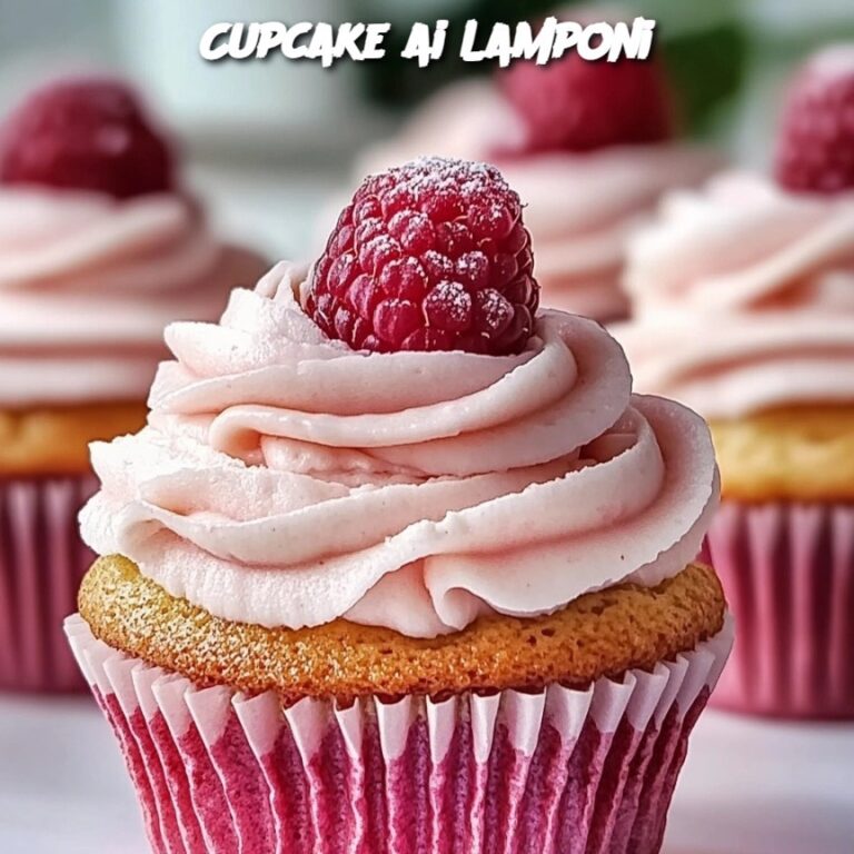 Cupcake ai Lamponi