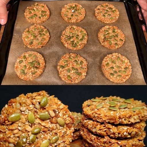 I migliori biscotti di carote e avena!