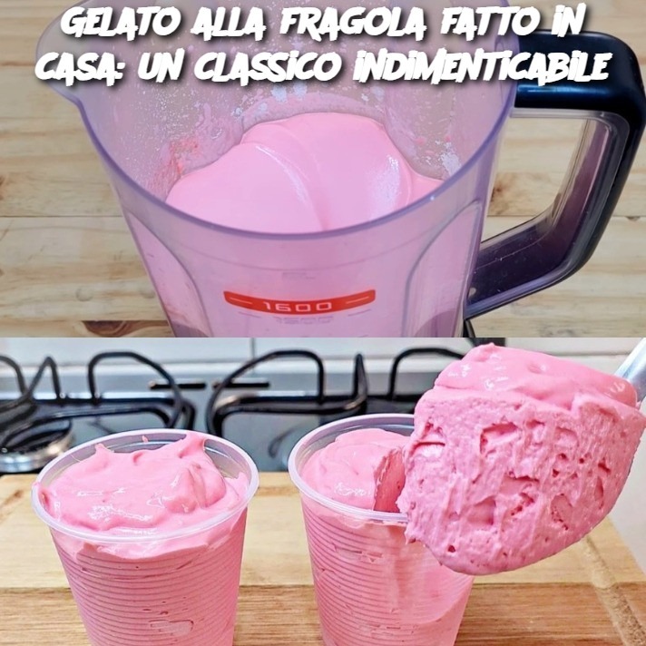 Gelato alla fragola fatto in casa: un classico indimenticabile