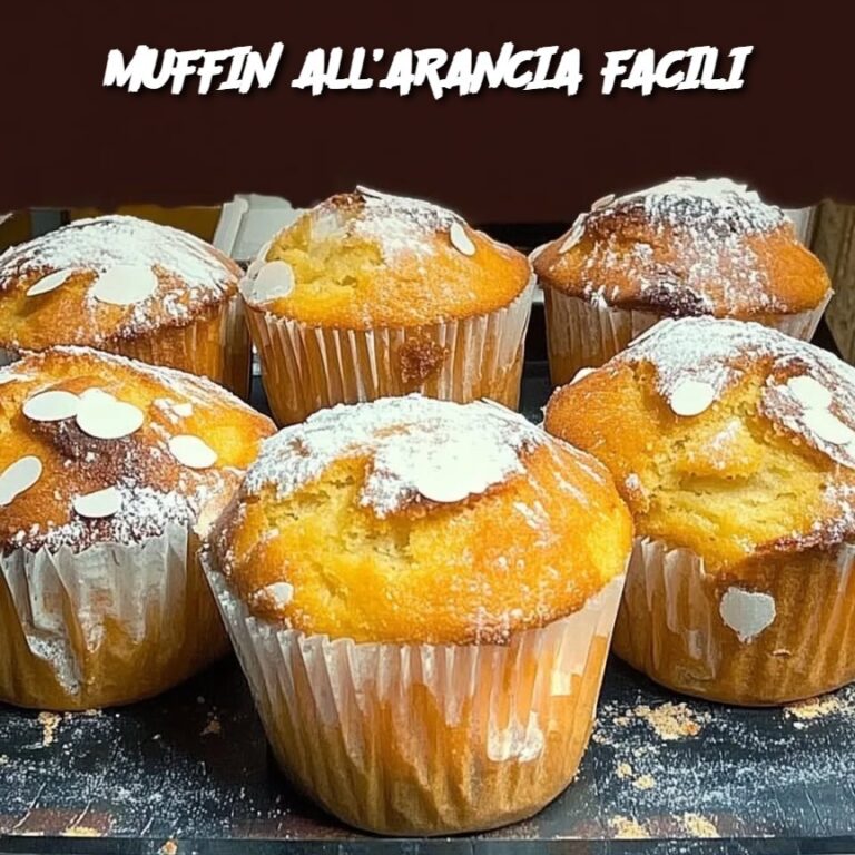 MUFFIN ALL’ARANCIA FACILI