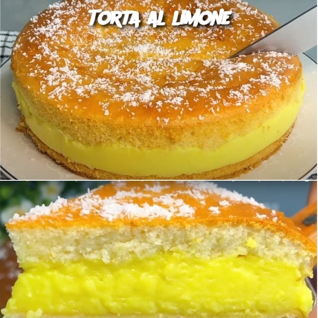 Torta al limone in 20 minuti.