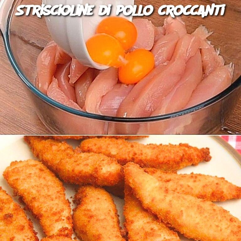 Striscioline di pollo croccanti