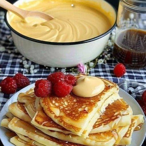 Frittelle al quark con budino senza farina in 4 minuti