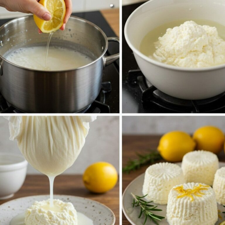 Se hai 1 litro di latte, yogurt e mezzo limone, puoi preparare in pochi semplici passi il miglior formaggio fatto in casa