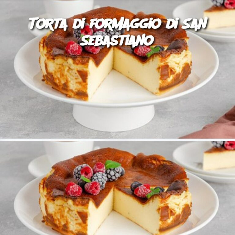 Torta di formaggio di San Sebastiano