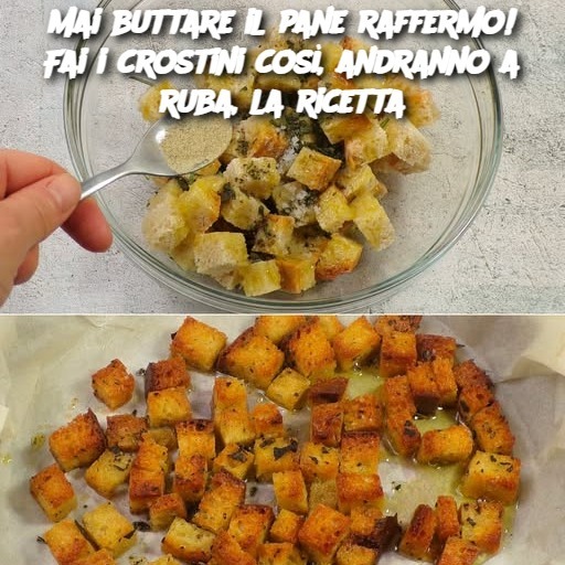 Mai buttare il pane raffermo!