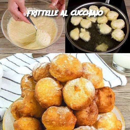Frittelle al cucchiaio: facili e veloci da preparare, finiranno in un attimo!