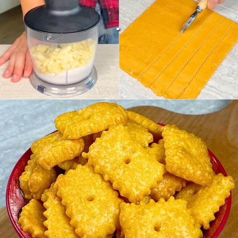Cracker al Formaggio: la ricetta degli stuzzichini sfiziosi pronti in poco tempo