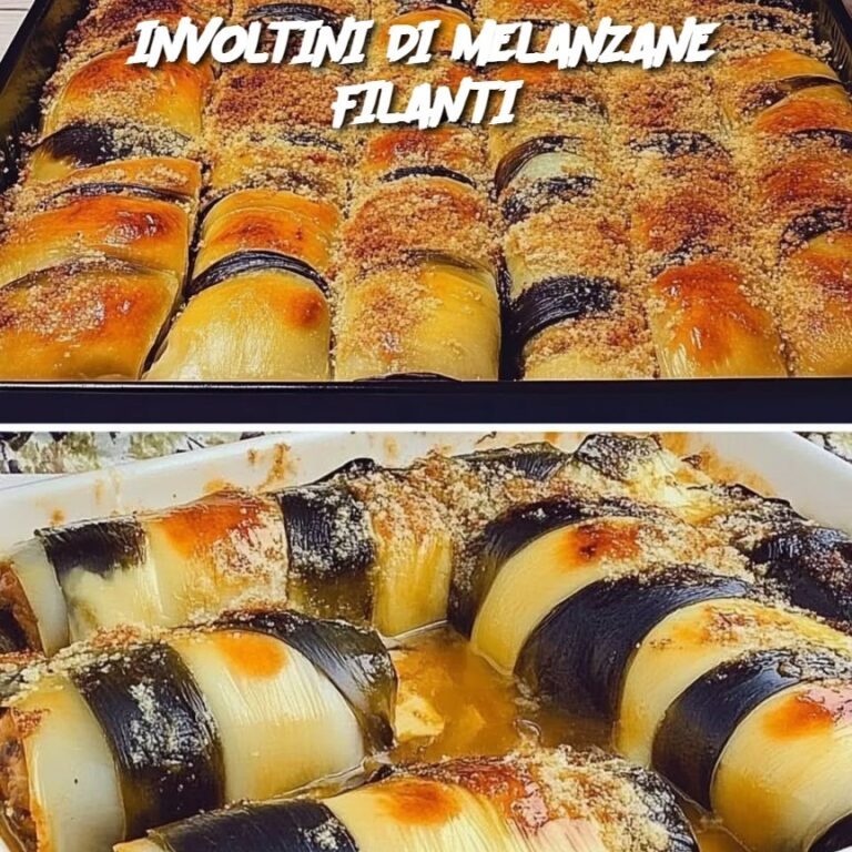 INVOLTINI DI MELANZANE FILANTI