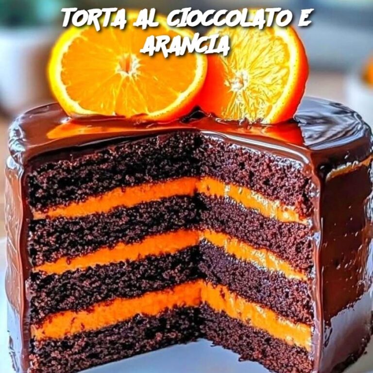 TORTA AL CIOCCOLATO E ARANCIA