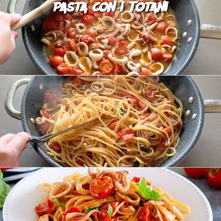 Pasta con i Totani