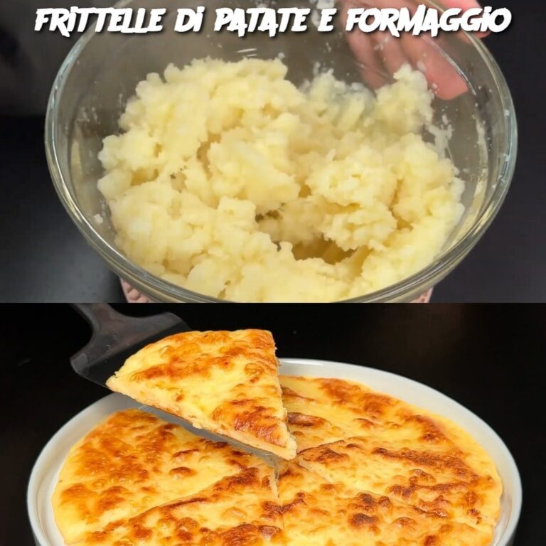 frittelle di patate e formaggio
