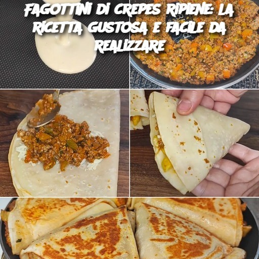 Fagottini di crepes ripiene: la ricetta gustosa e facile da realizzare