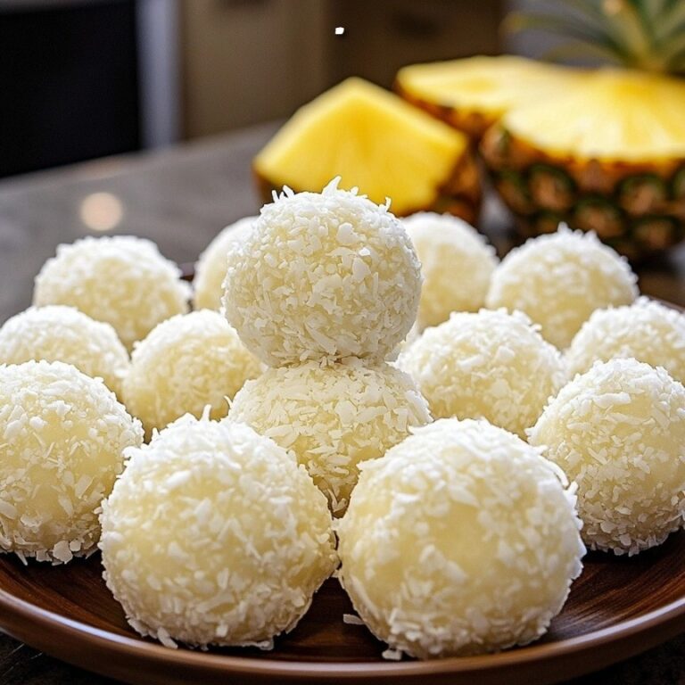 Palle Senza Cottura all’Ananas e Cocco