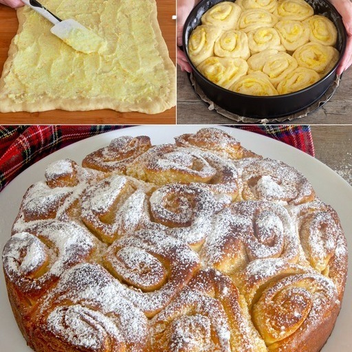 Super soffice e con un ripieno cremosissimo La torta di rose è tanto bella quanto golosa,