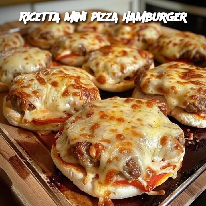 Ricetta mini pizza hamburger