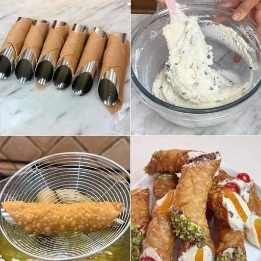Cannoli siciliani croccanti e pieni di bolle: la ricetta perfetta!