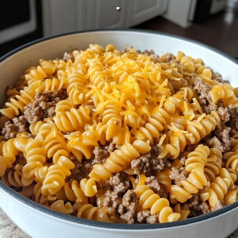 Una-pentola Pasta con Manzo e Cheddar Ranch