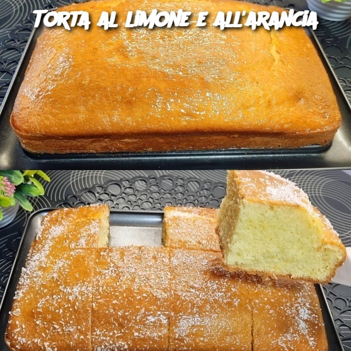 Torta al limone e all’arancia