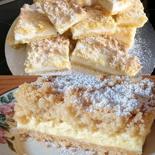 Non ne avrete mai abbastanza di questa torta di pasta frolla con budino alla vaniglia, di cui vi innamorerete!