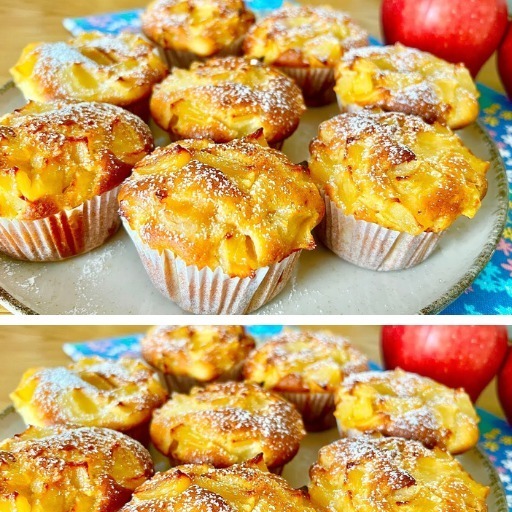 Squisiti muffin alle mele facilissimi da preparare