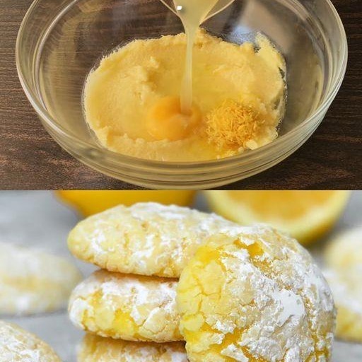 Ricetta dei biscotti al limone morbidi e croccanti