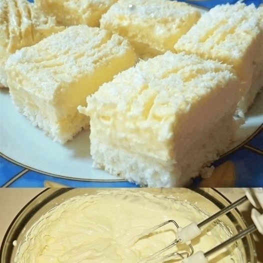 Un sogno! Hammerlecker: Blitz torta al cocco con budino alla vaniglia (una ricetta in tazza)