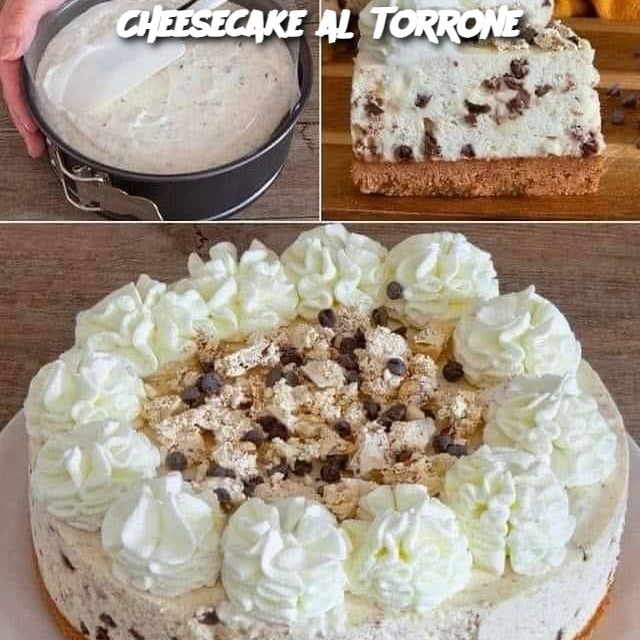Cheesecake al Torrone