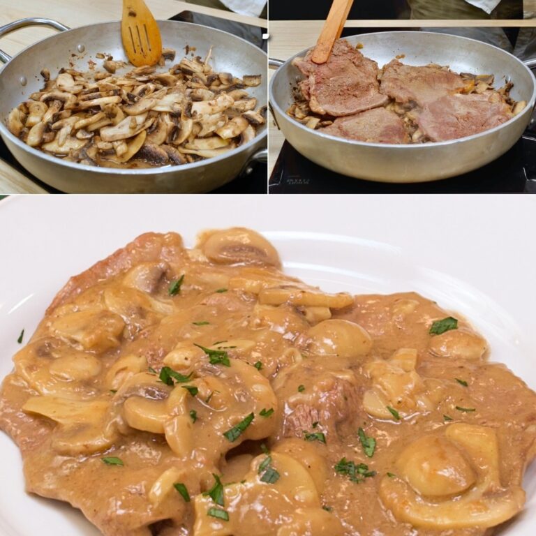 Scaloppine ai funghi: la ricetta del secondo autunnale facile e avvolgente
