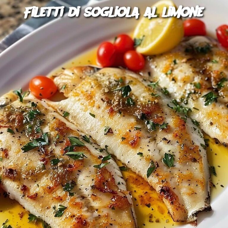 Filetti di sogliola al limone