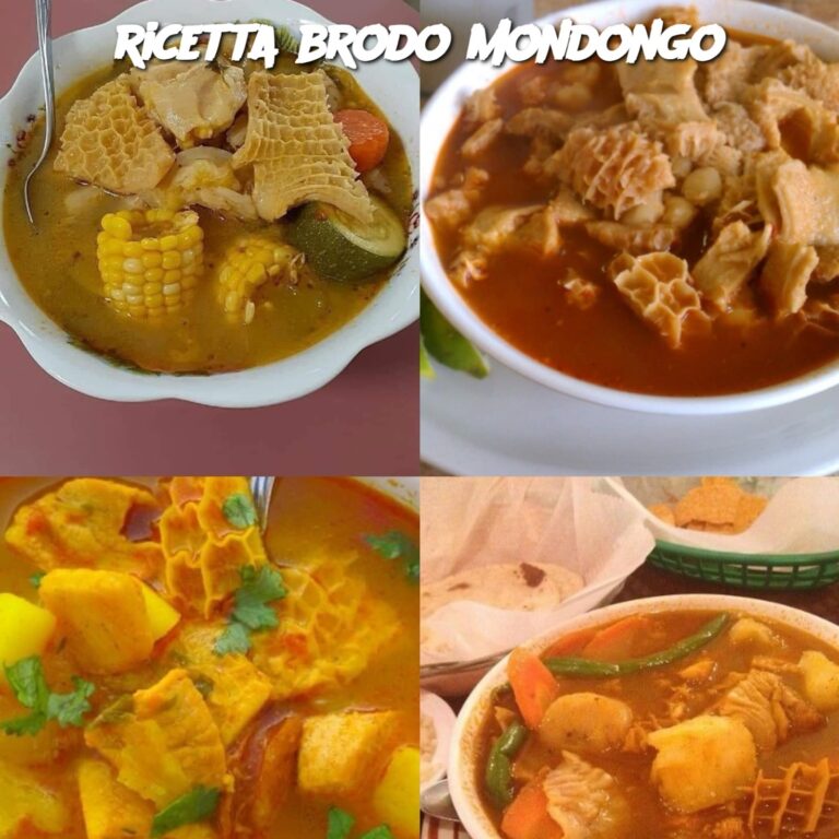 ricetta brodo mondongo