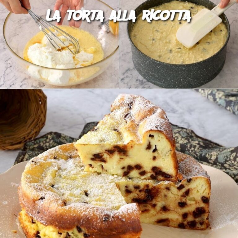 La torta alla ricotta