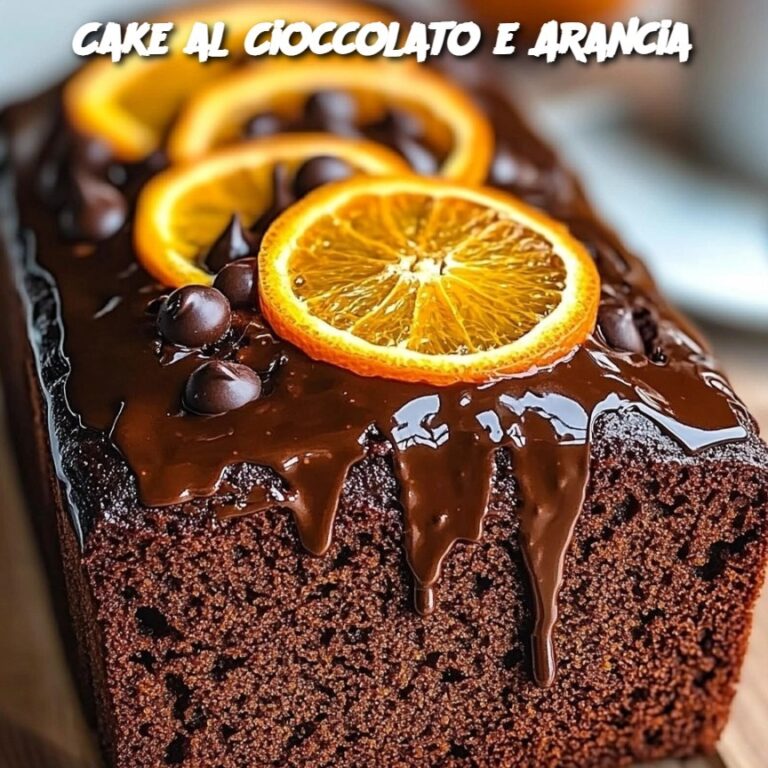 Cake al Cioccolato e Arancia