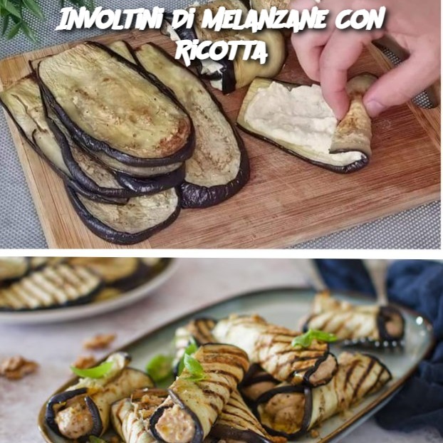 Involtini Di Melanzane Con Ricotta
