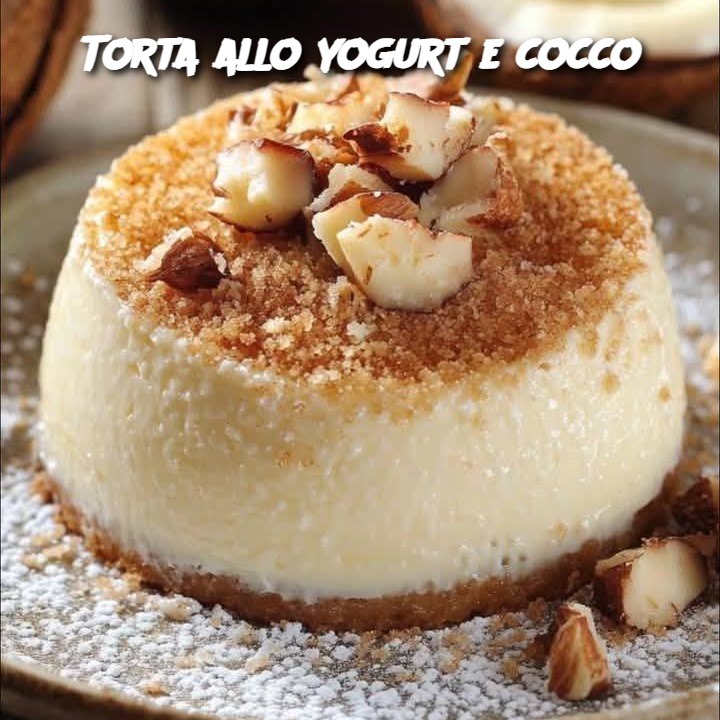 Torta allo yogurt e cocco