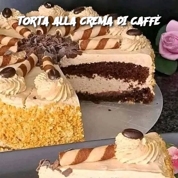 TORTA ALLA CREMA DI CAFFÈ