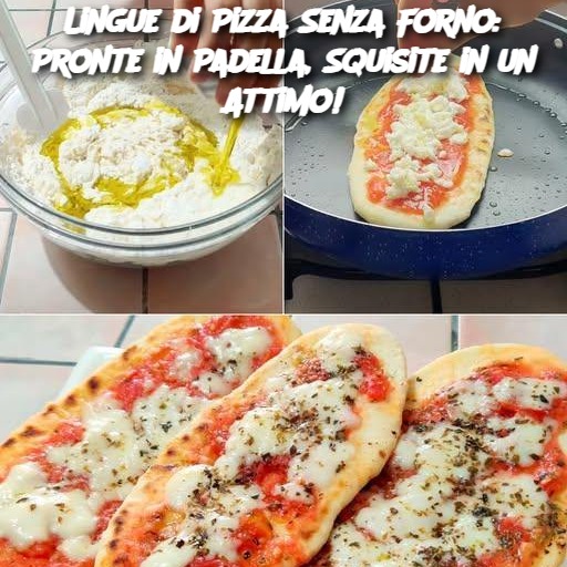 Lingue di Pizza Senza Forno: Pronte in Padella, Squisite in un Attimo!