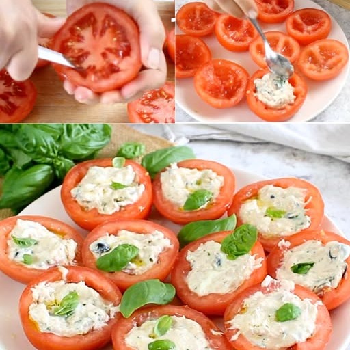 Pomodori ripieni di salsa tonnata: il piatto fresco perfetto per l’estate