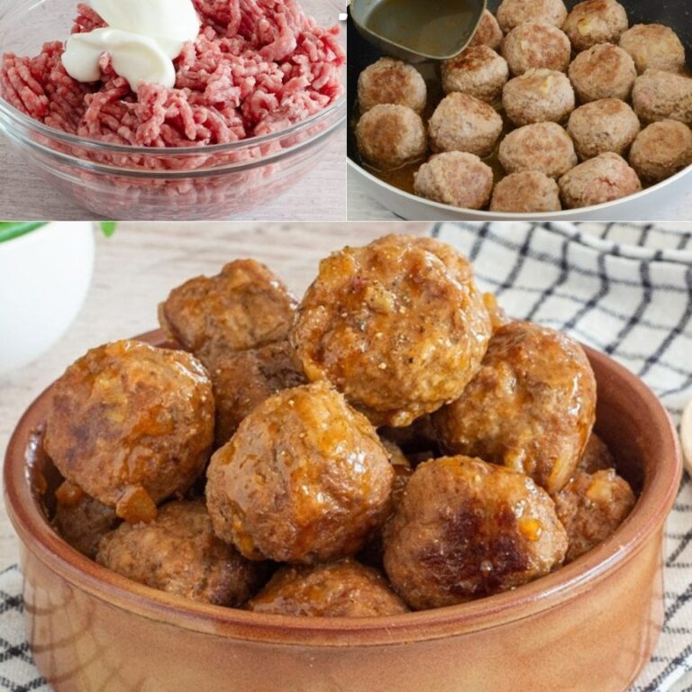 Le polpette di carne senza uova