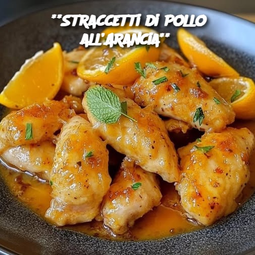 Straccetti di Pollo all’Arancia