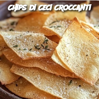 Chips di Ceci Croccanti